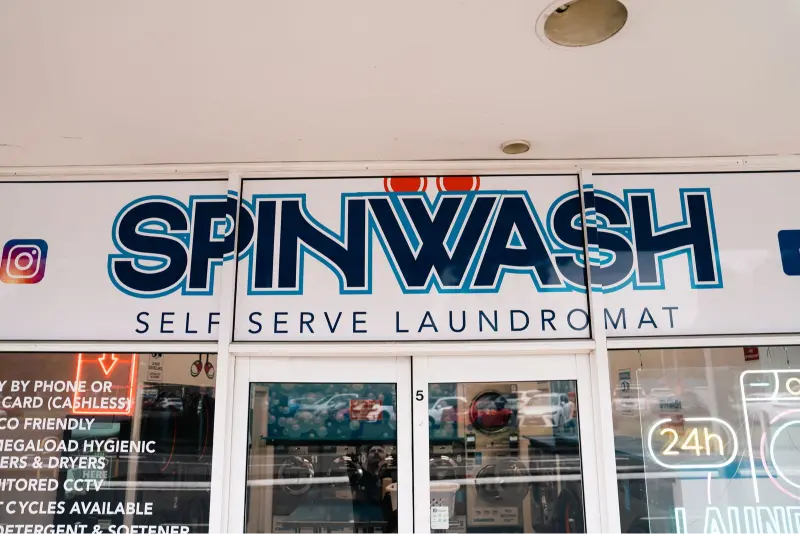 Clean laundry facility